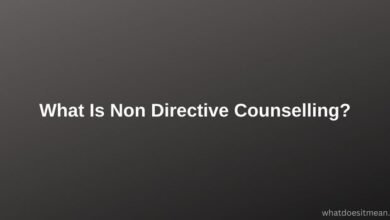 What Is Non Directive Counselling
